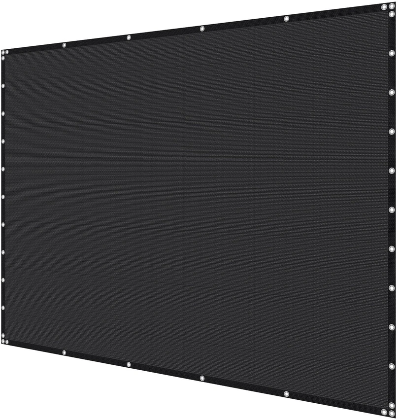 VEVOR 90% saulės uždanga 10 x 10 ft sodo kiemui (juoda)