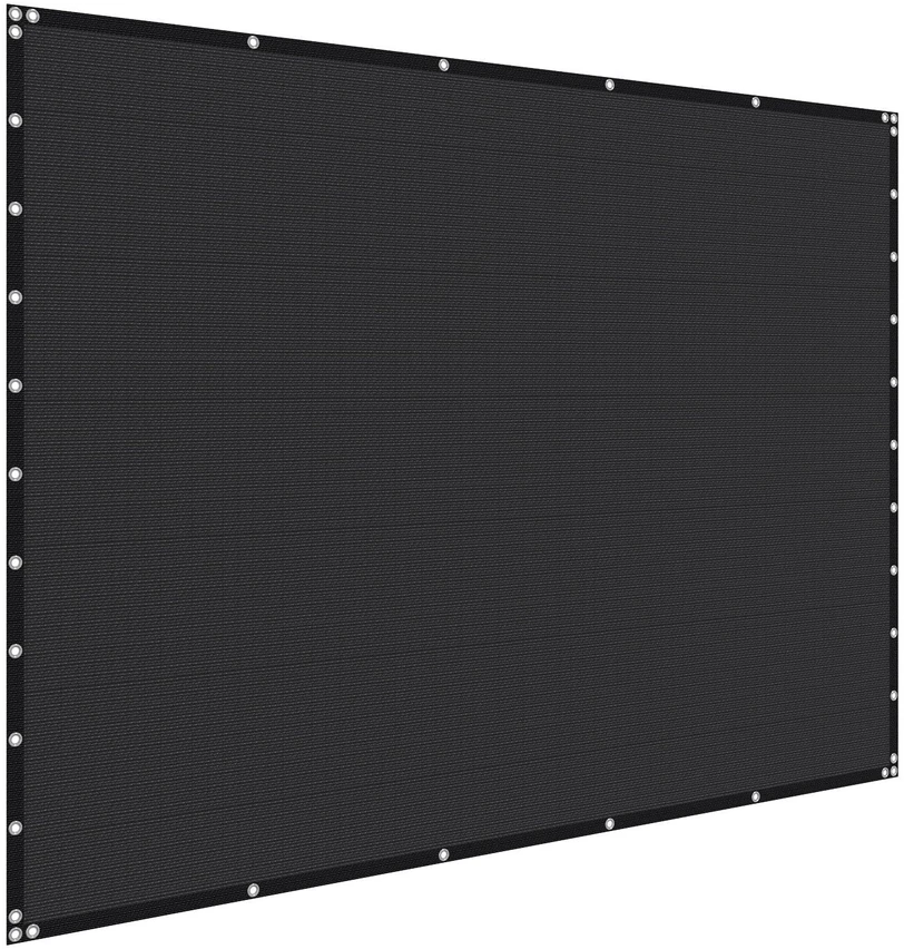VEVOR 90% saulės uždanga 10 x 10 ft sodo kiemui (juoda)