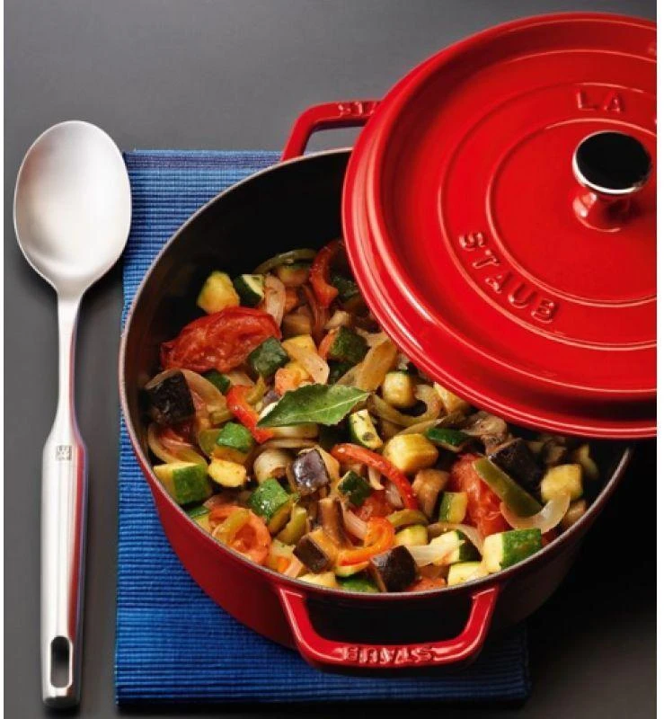 Zwilling STAUB Apvalus aukštas ketaus puodas LA COCOTTE 4,8 l, juodas