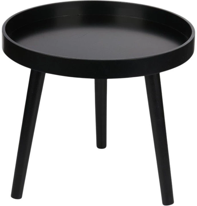 Articasa Arti Casa - Round Coffee Table for Living Room 40x36 cm (Juodas)