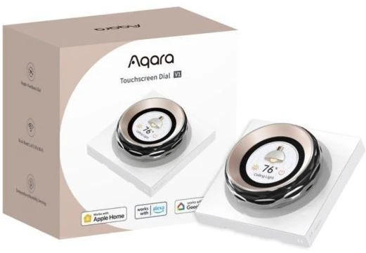 Aqara Ekranas Switch V1 Išmanus 2 kanalų zigbee, Bluetooth jungiklis (WS-K02D)