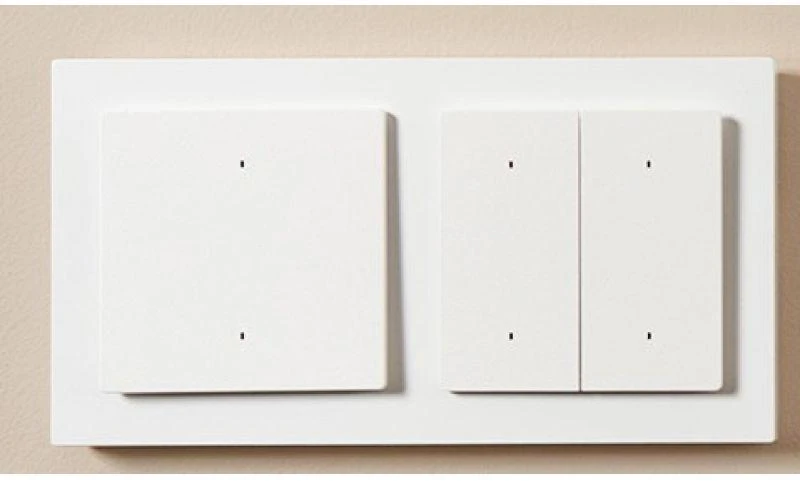 Aqara H2 Išmanus 2 mygtukų 1 kanalo zigbee, Thread jungiklis (WS-K07D)