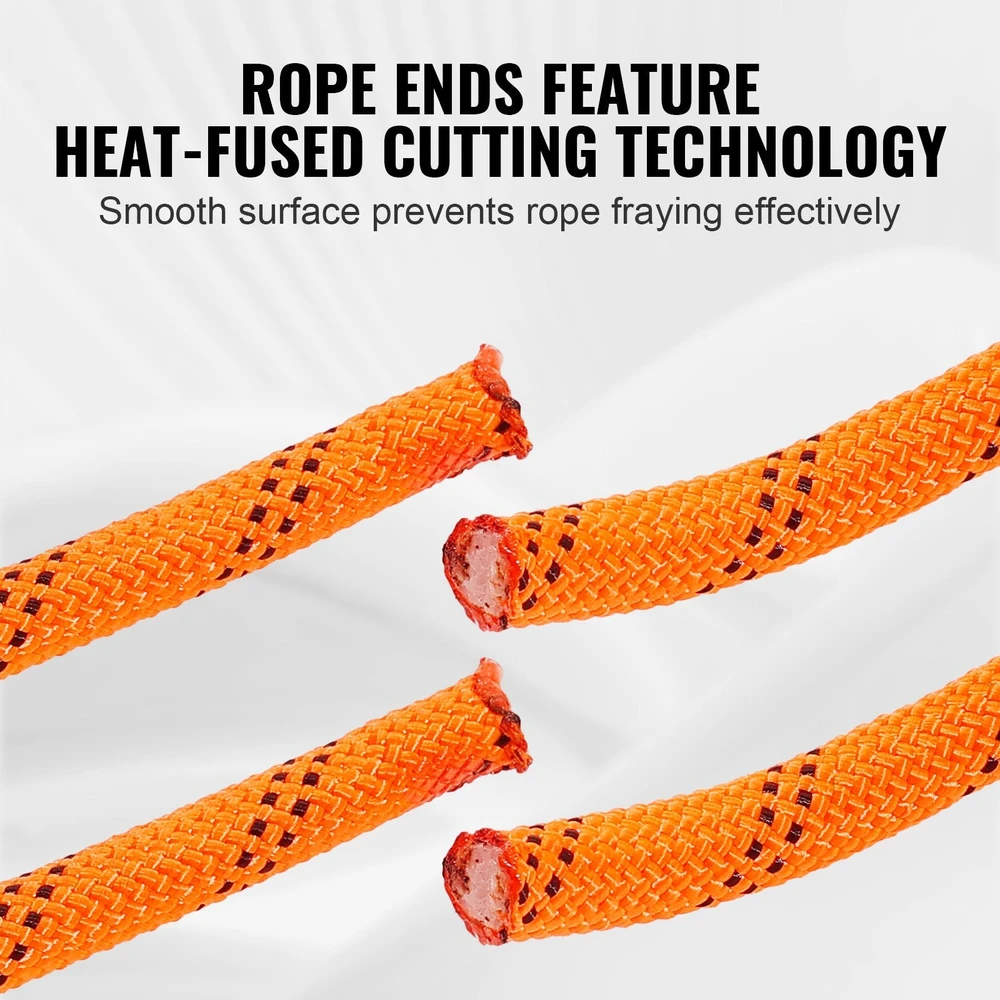 VEVOR Medžių laipiojimo virvė 12,7 mm x 67 m