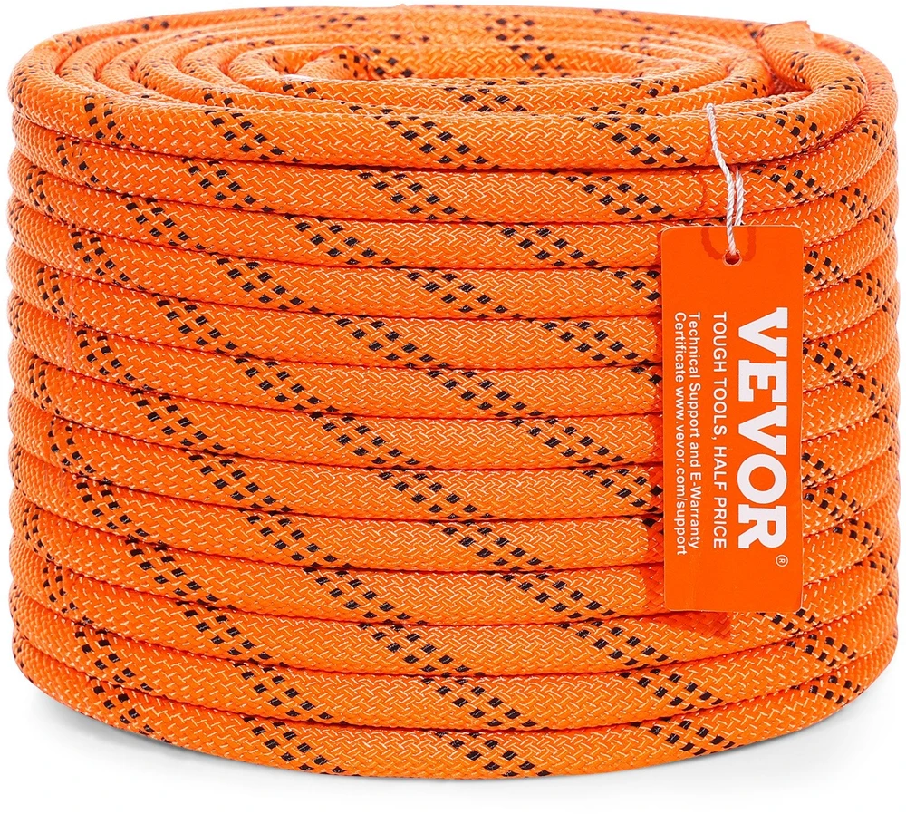 VEVOR Medžių laipiojimo virvė 9.5 mm, 36.57 m