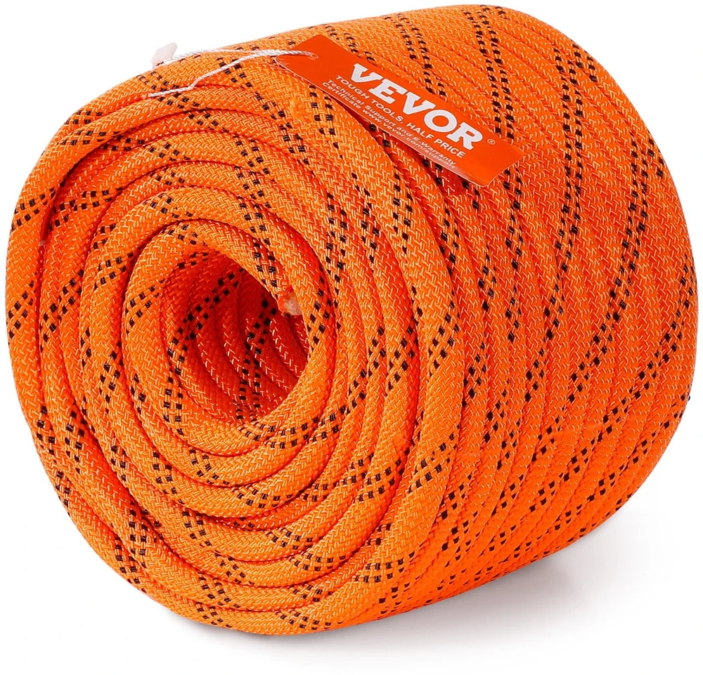 VEVOR Medžių laipiojimo virvė 9.5 mm, 36.57 m