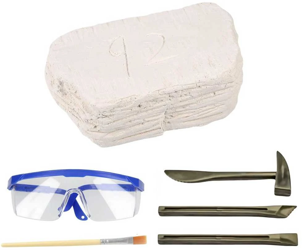 Lean Toys Archeologinių kasinėjimų rinkinys su kaukole
