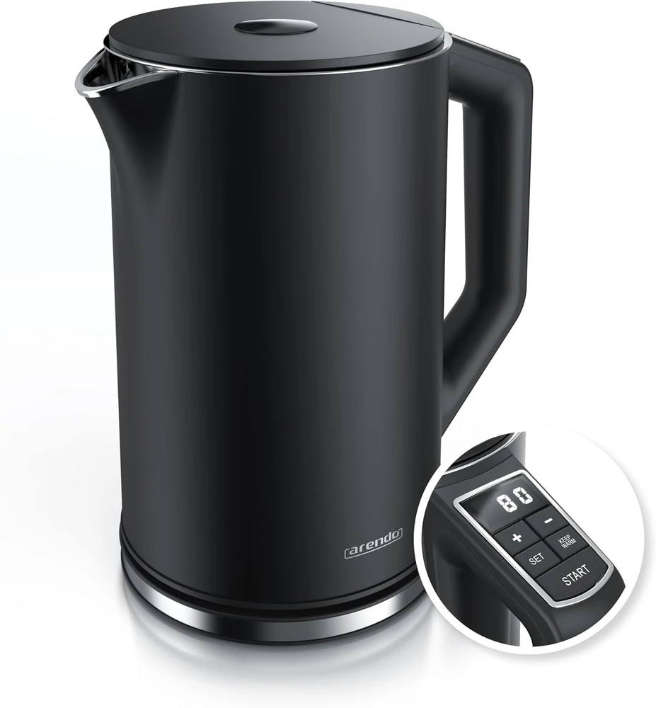 Arendo elektrinis virdulys 1,5 l, 2200 W, temperatūros nustatymas, 847416384