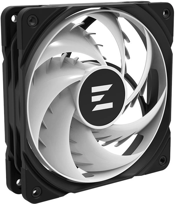 ARGB korpuso ventiliatorius Zalman ZM-AF120, 120 mm, juodas