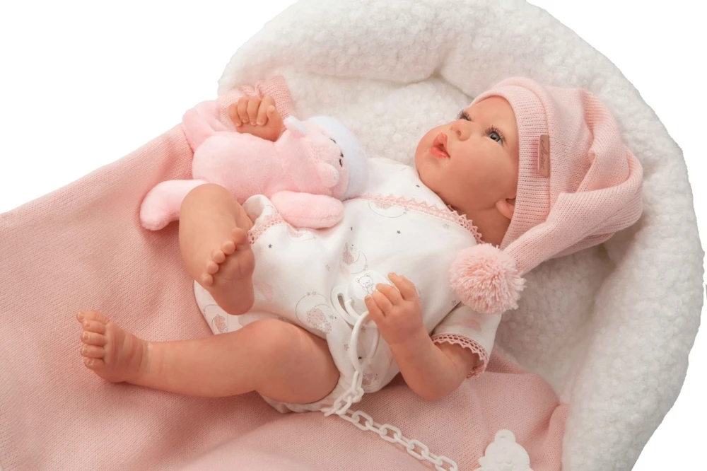 Arias Reborn lėlė kūdikėlis Arielė 40 cm