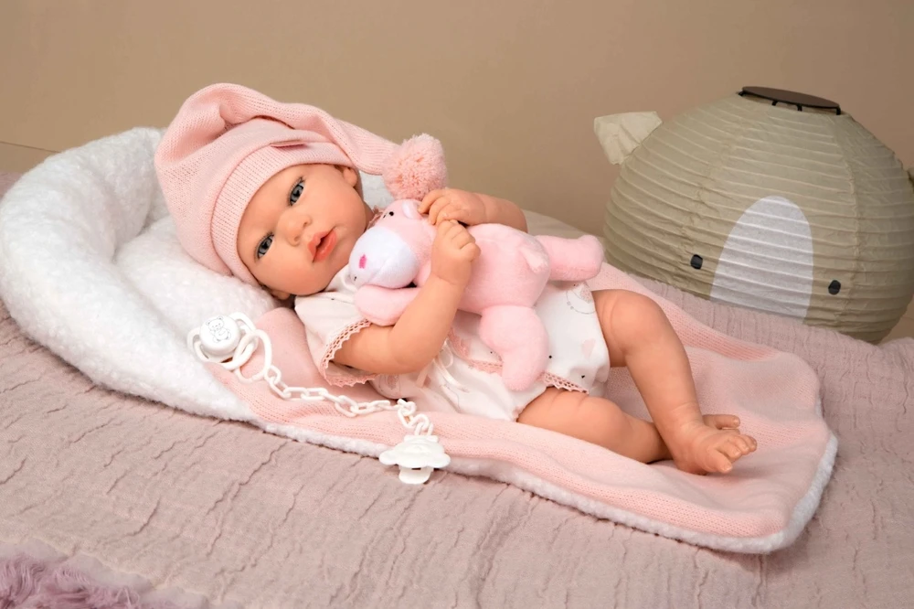 Arias Reborn lėlė kūdikėlis Arielė 40 cm