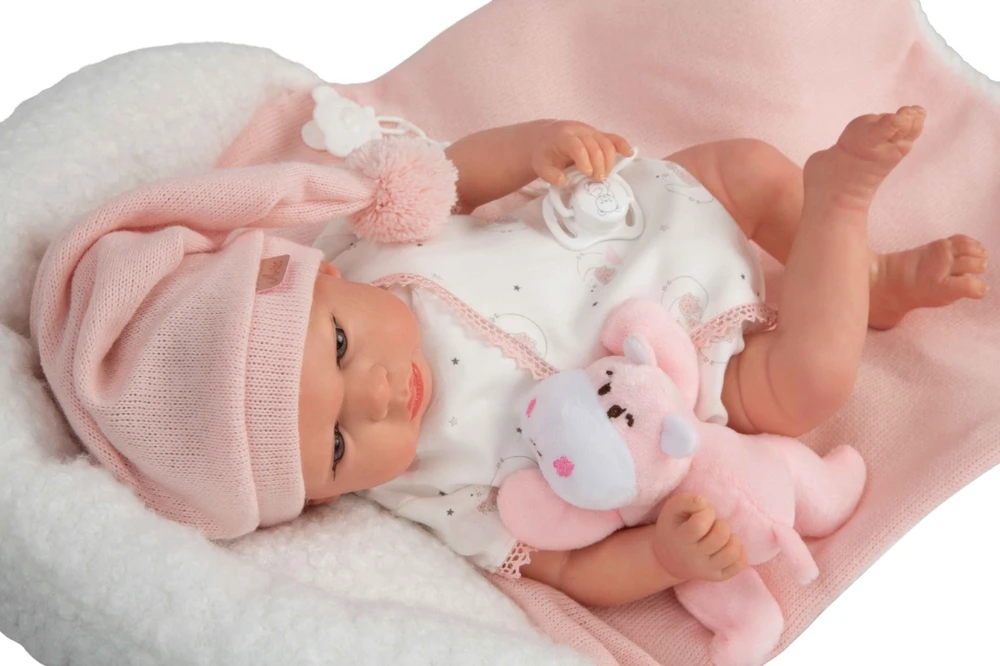 Arias Reborn lėlė kūdikėlis Arielė 40 cm
