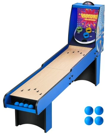 VEVOR 2,4 m ilgio ritinio ir taškų arcade stalas
