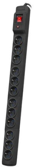 ARMAC M12/16/25/CZ Armac Surge Protection MULTI 12M/16A RACK 19 (12 lizdų) 2,5m juodas