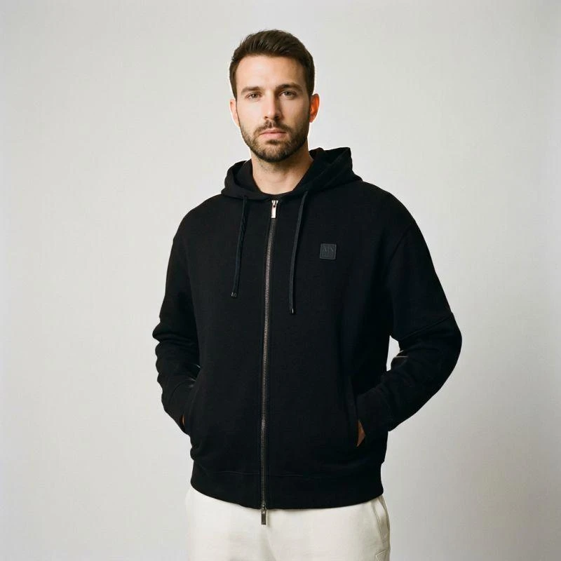 Armani Exchange džemperis su gobtuvu M 6DZMHD-ZJNPZ-1200