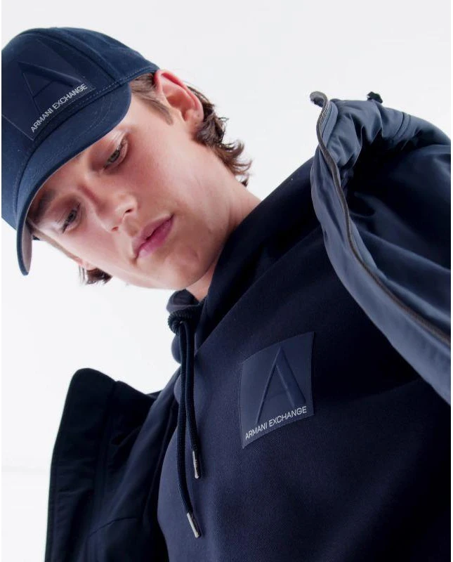 Armani Exchange Vyriškas Gobtuvinis Džemperis (6DZMJB-ZJNKZ-1510)