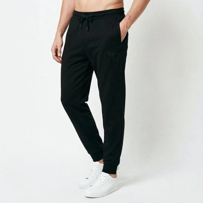 Armani Exchange vyriškos sportinės kelnės juodos (6DZPAB-ZJKBZ-1200)