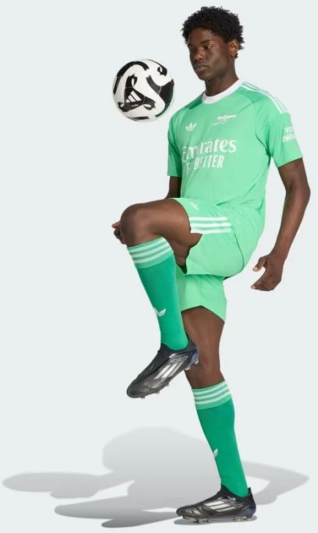 Arsenal Londono stadioniniai vartininko marškinėliai adidas 2025/26