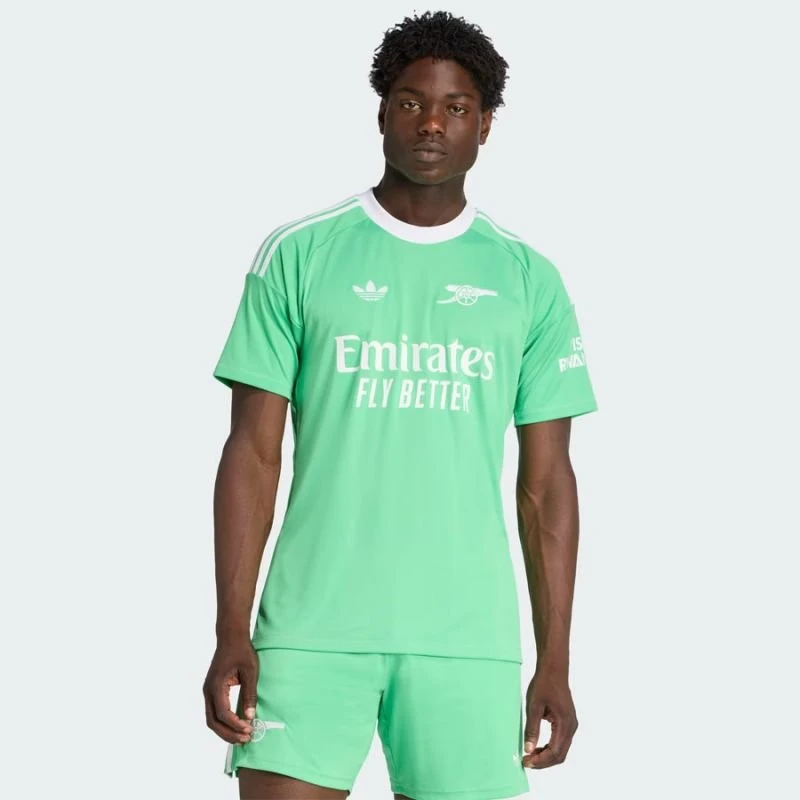 Arsenal Londono stadioniniai vartininko marškinėliai adidas 2025/26
