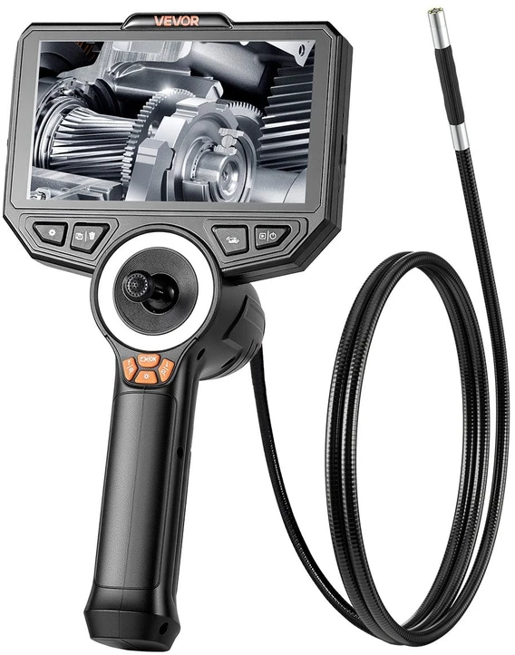Artikuliacinis endoskopas VEVOR SX4, 360° pasukamas 6,2 mm objektyvas