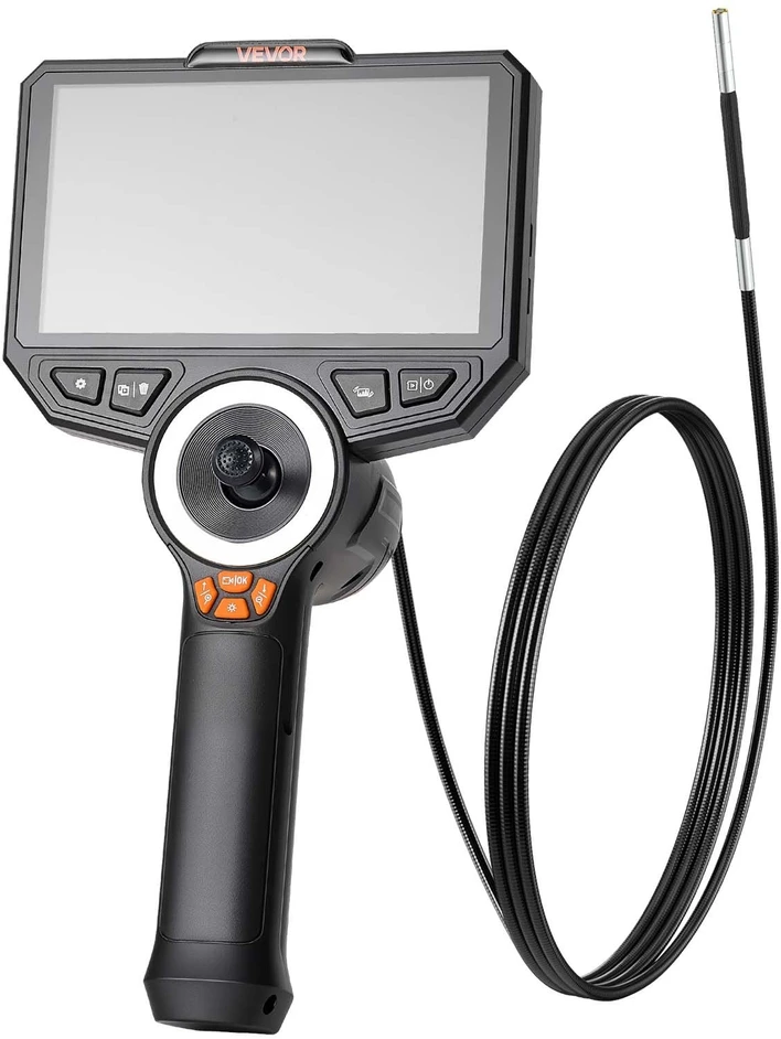 Artikuliuojantis endoskopas VEVOR SX4, 3,9 mm itin plonas objektyvas