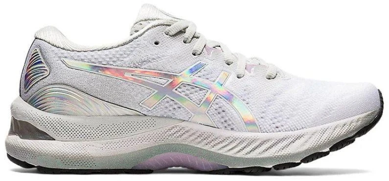 ASICS GEL-NIMBUS 23 PLATINUM GLACIER GRAY/Baltas (1012B132-020)