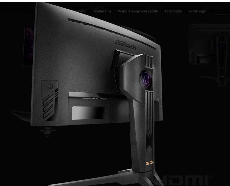 Monitorius - ASROCK 27" PG27QRT2A Juodas ASROCK 27" PG27QRT2A, 144Hz, QHD, Juodas