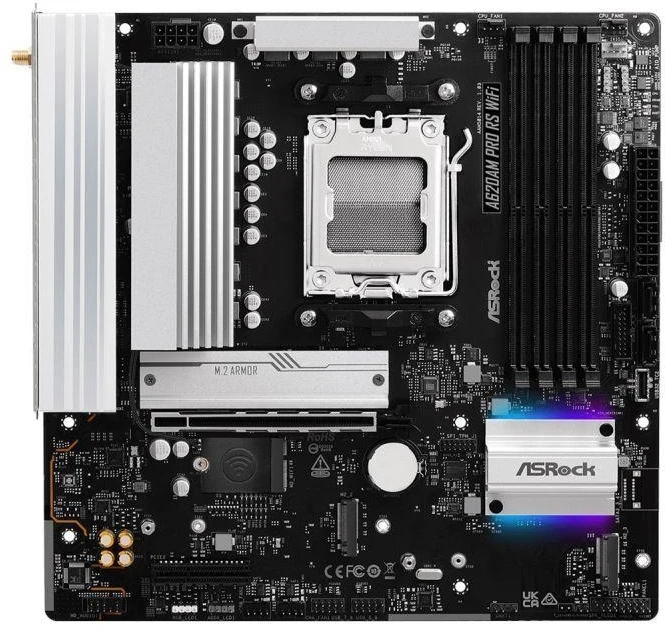 ASROCK A620AM PRO RS WIFI pagrindinė plokštė