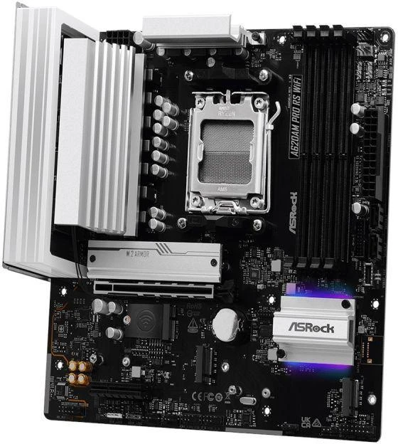 ASROCK A620AM PRO RS WIFI pagrindinė plokštė