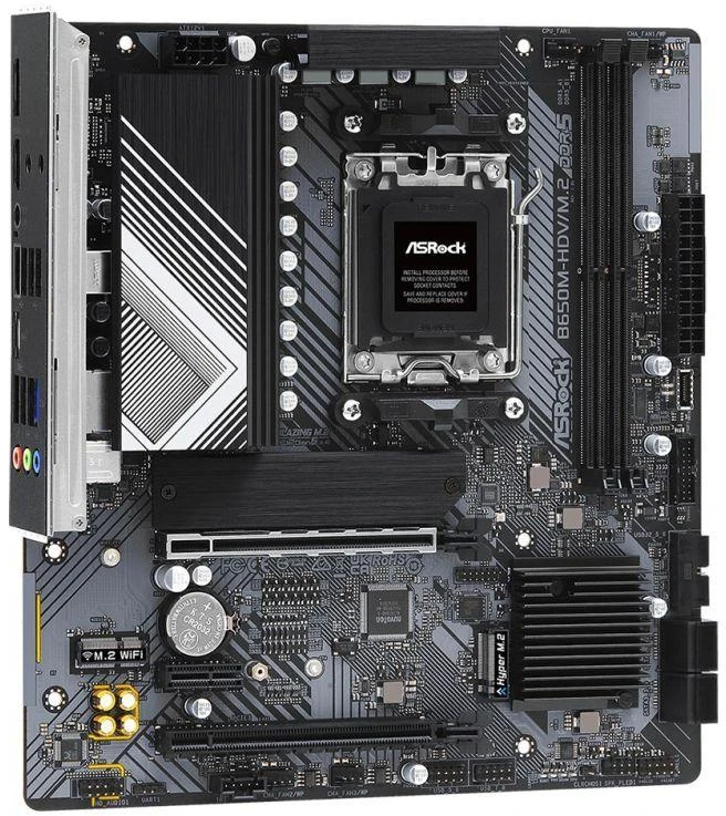 Ausinės ASROCK B650M-HDV/M.2 pagrindinė plokštė
