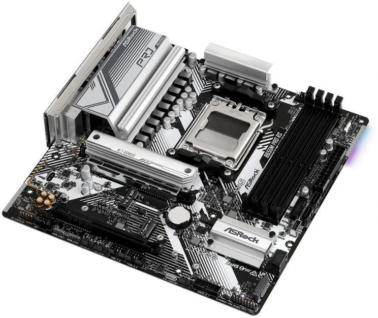 Ausinės ASROCK B650M PRO RS pagrindinė plokštė