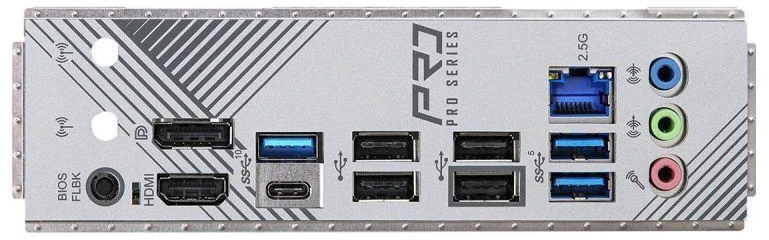 Ausinės ASROCK B650M PRO RS pagrindinė plokštė