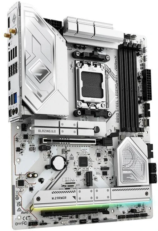 Ausinės ASROCK B850 STEEL LEGEND WIFI pagrindinė plokštė