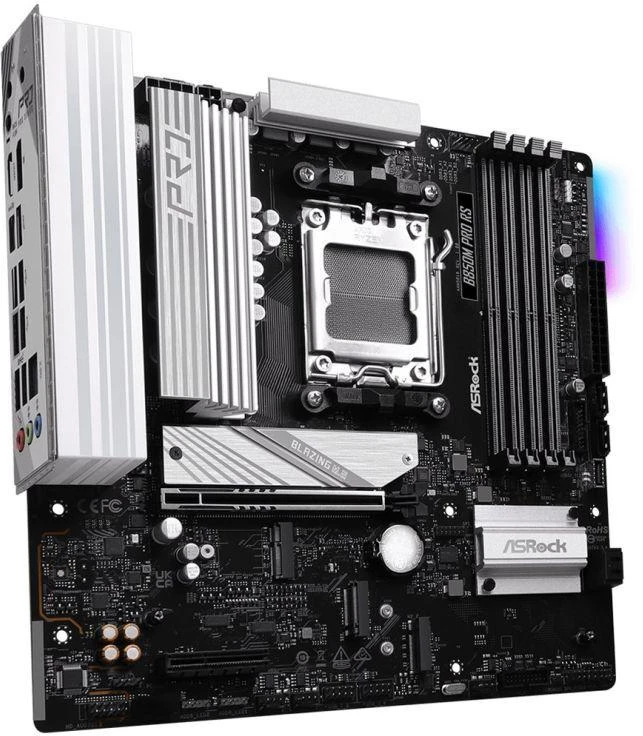 Ausinės ASRock B850M Pro RS pagrindinė plokštė