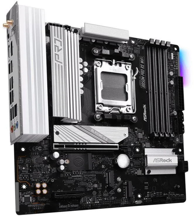 Ausinės ASRock B850M Pro RS WiFi pagrindinė plokštė