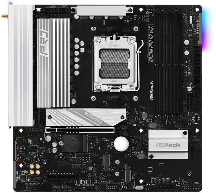 Ausinės ASRock B850M Pro RS WiFi pagrindinė plokštė