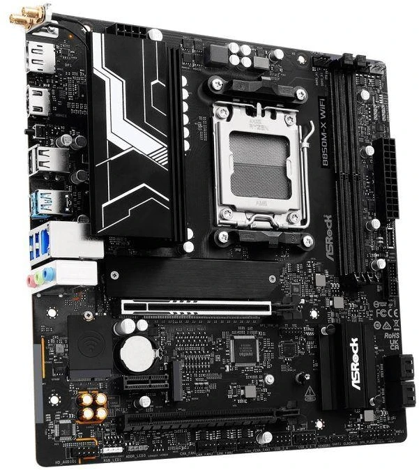 Ausinės ASROCK B850M-X WIFI R2.0 pagrindinė plokštė