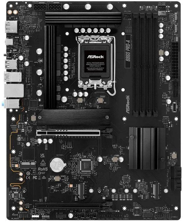 Ausinės ASRock B860 Pro-A pagrindinė plokštė