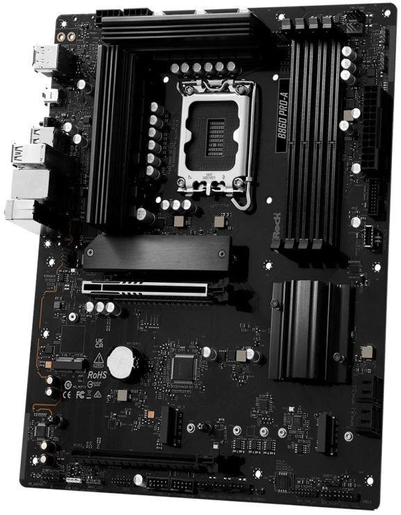 Ausinės ASRock B860 Pro-A pagrindinė plokštė