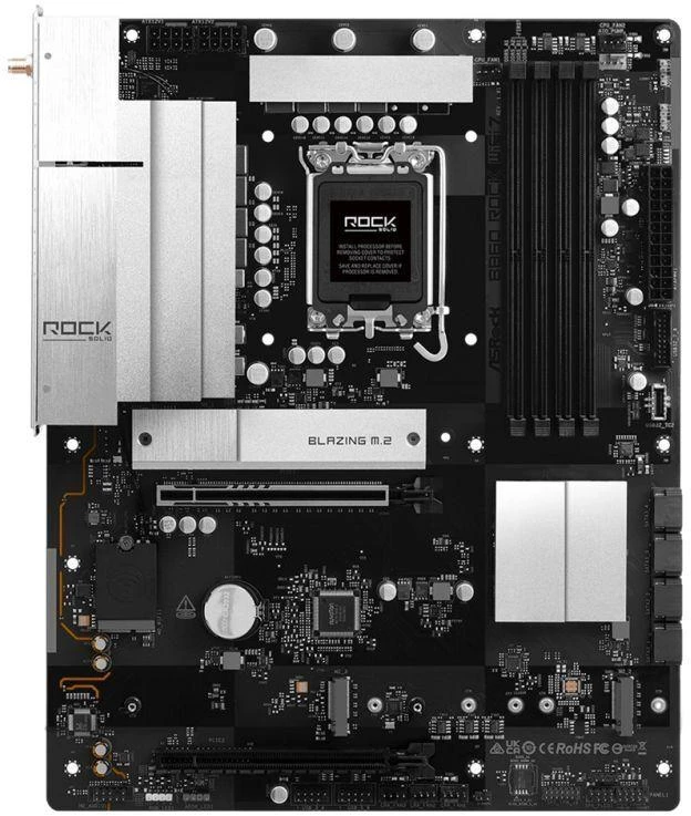 Asrock B860 Rock WiFi 7 Intel B860 LGA 1851 (Socket V1) ATX