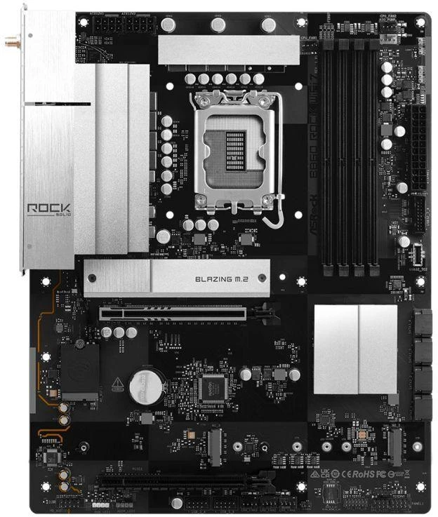 Asrock B860 Rock WiFi 7 Intel B860 LGA 1851 (Socket V1) ATX