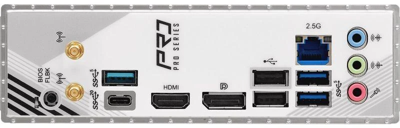 Ausinės ASRock B860M Pro RS WiFi pagrindinė plokštė