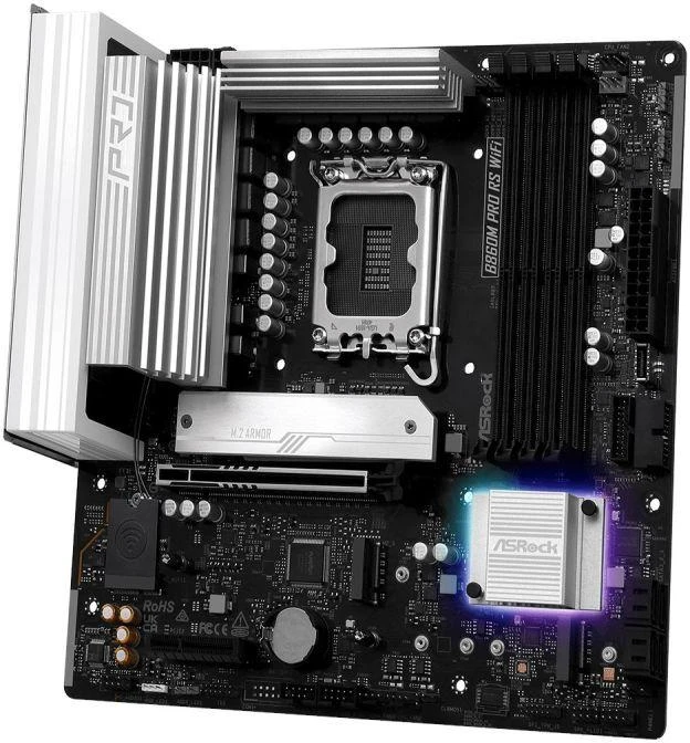 Ausinės ASRock B860M Pro RS WiFi pagrindinė plokštė