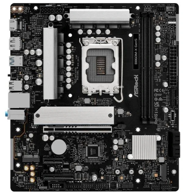 Ausinės ASROCK B860M-X GEN5 pagrindinė plokštė