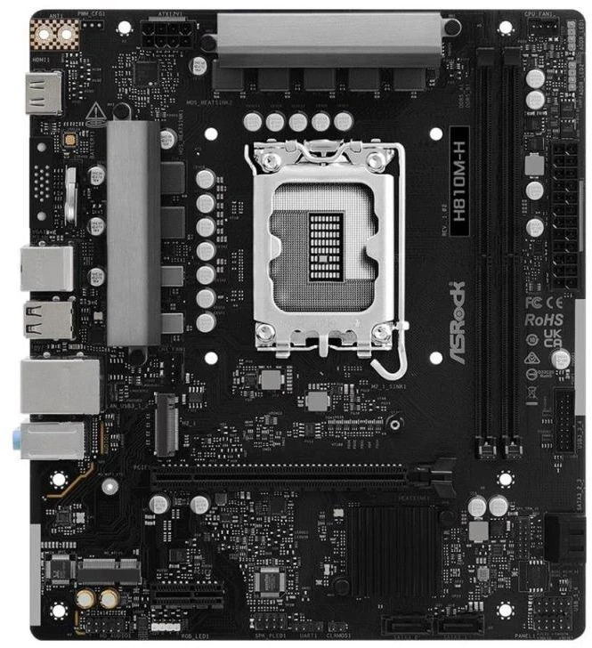 ASROCK H810M-H pagrindinė plokštė