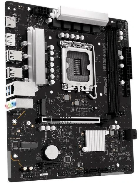 Asrock H810M-P GEN5 pagrindinė plokštė