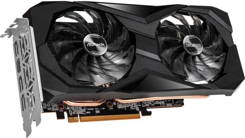 Grafikos plokštė ASROCK AMD Radeon RX 7600 8 GB GDDR6 128 bit PCIE 4.0 8x GPU 1770 MHz Dual Slot Fansink 1xHDMI 3xDisplayPort RX7600CL8GO