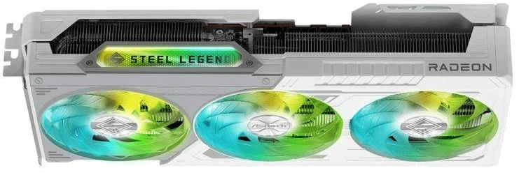 Vaizdo plokštė ASRock Radeon RX 9070 XT Steel Legend 16GB
