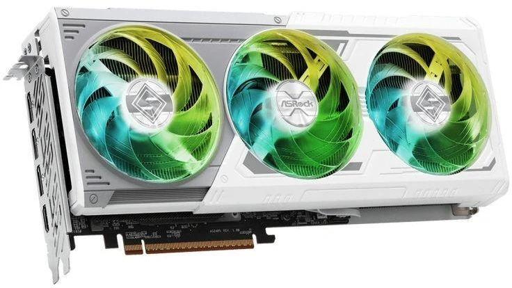 Vaizdo plokštė ASRock Radeon RX 9070 XT Steel Legend 16GB