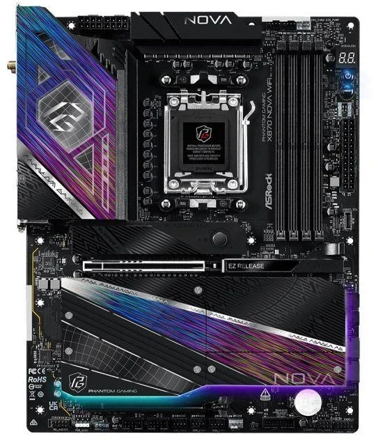ASRock X870 NOVA WIFI pagrindinė plokštė