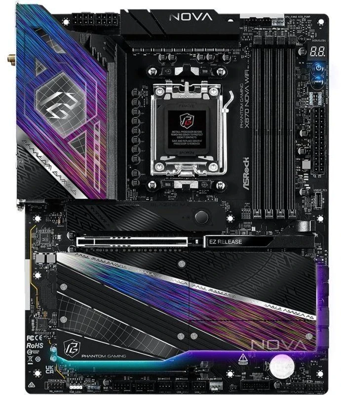 ASRock X870 NOVA WIFI pagrindinė plokštė